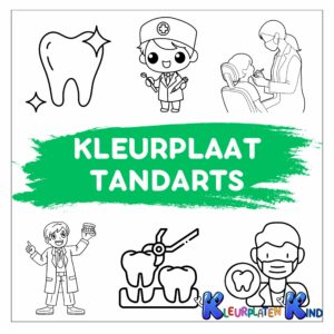 kleurplaat-tandarts