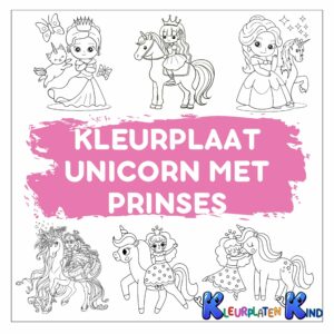 kleurplaat-unicorn-met-prinses