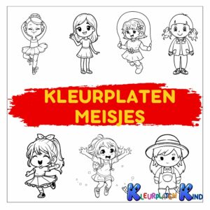 kleurplaten-meisjes