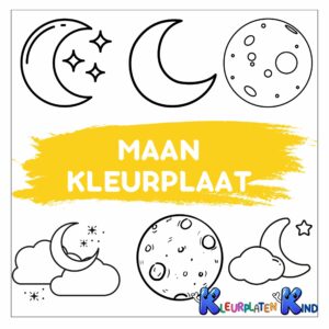 maan-kleurplaat