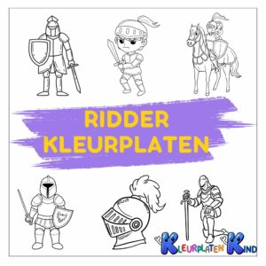 ridder-kleurplaten