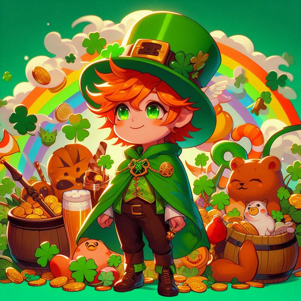 Sint Patrick’s Day kleurplaten