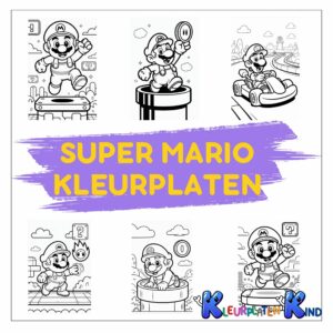 super-mario-kleurplaten
