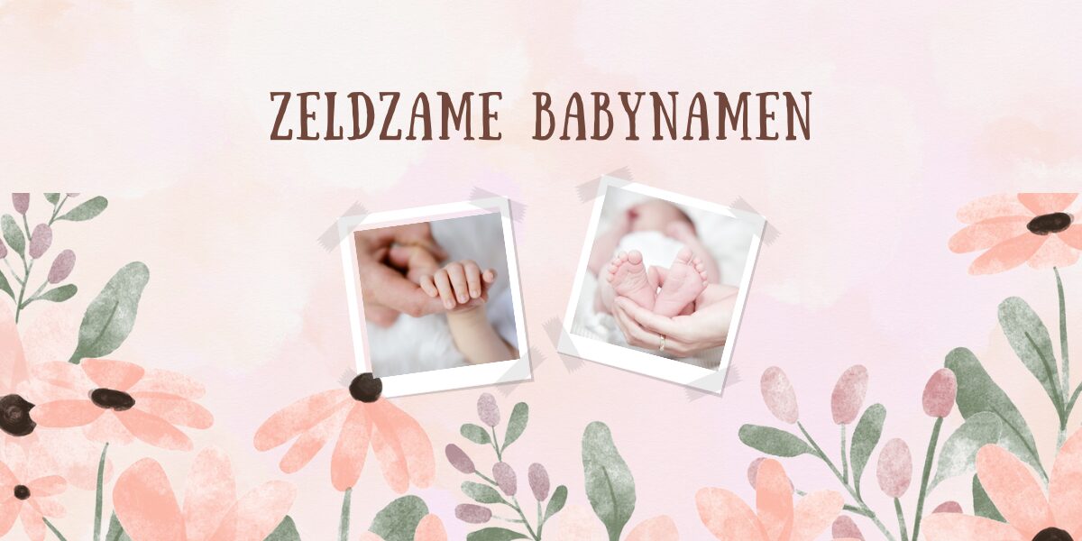 Zeldzame babynamen