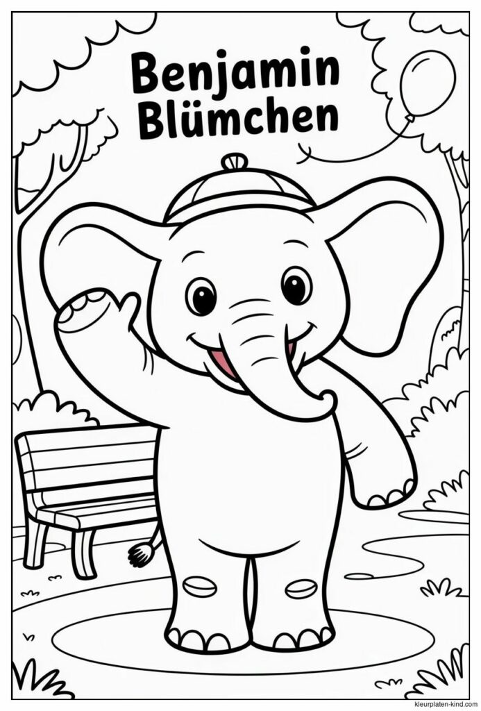 benjamin-blumchen-kleurplaat-waarin-hij-vrolijk-met-zijn-rode-pet-zwaait-5114cc64-b2f3-4437-894a-5369b9f44f8d.png