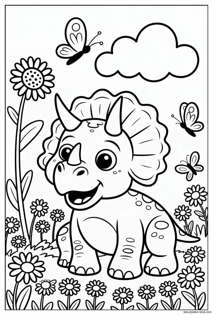 cartoon-stijl-triceratops-met-een-grote-glimlach-en-bloemen-eromheen-89a7f129-8834-495b-8131-1918605deba3.jpg