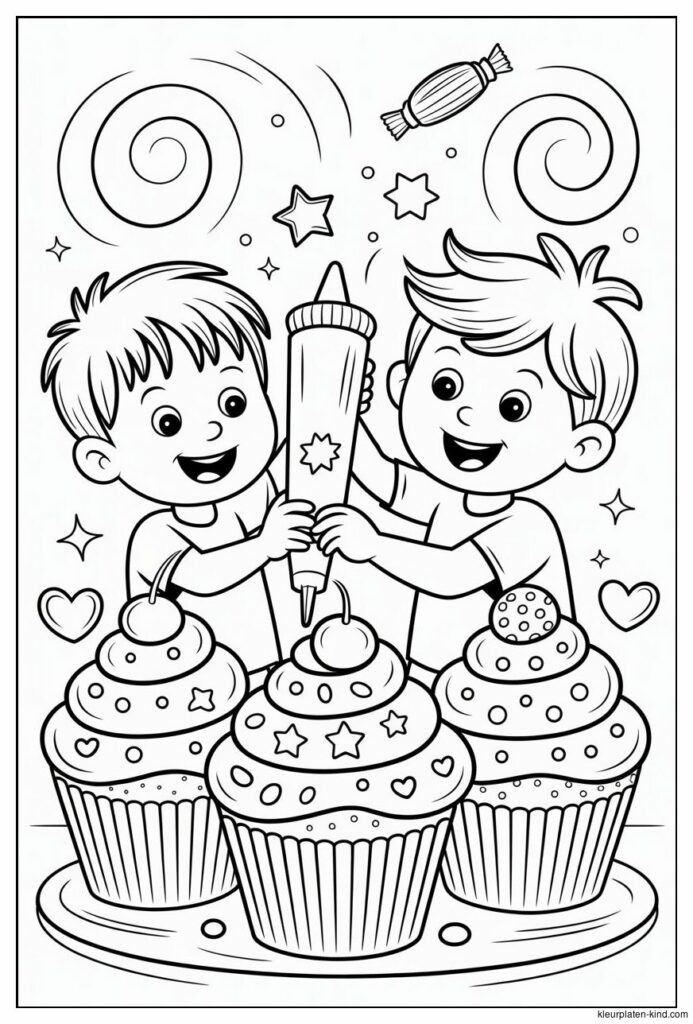 cupcake-kleurplaat-waarin-kinderen-cupcakes-versieren-met-glazuur-59ddd56d-5e7a-4f12-bdf1-0e75ad232e52.png