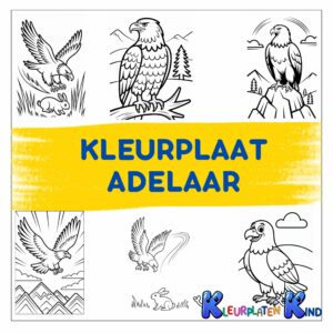 dieren – kleurplaten kind (57)