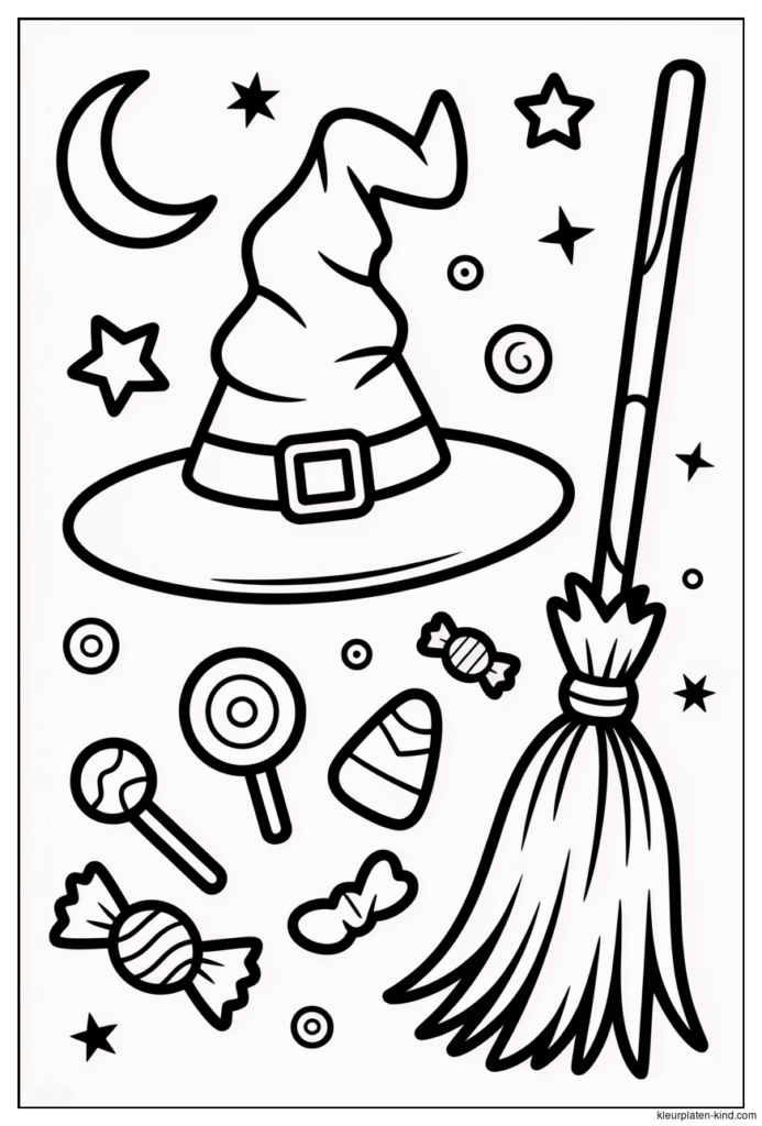 halloween-kleurplaat-met-een-heksenhoed-snoepjes-en-een-bezemsteel-09855e23-977c-42d0-b904-48bf653e5cd8.png
