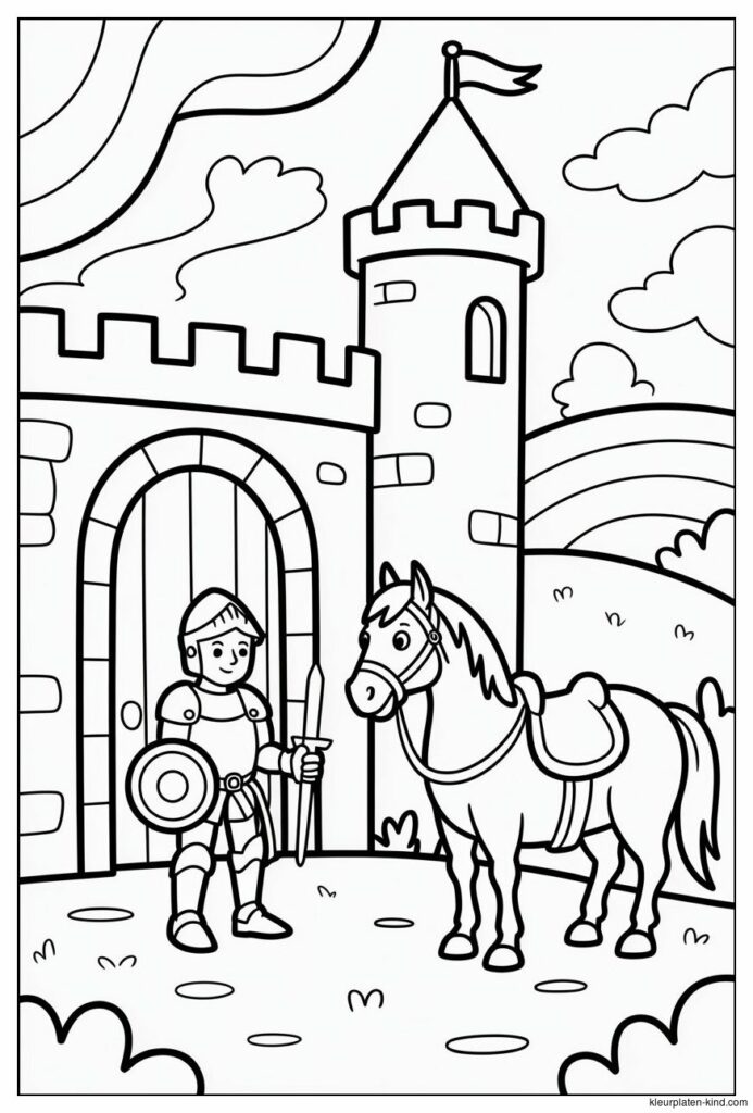 kasteel-kleurplaat-waarin-een-ridder-voor-de-poort-op-zijn-paard-wacht-6600f84f-db8d-4e72-86ac-f047f2c430e4.png