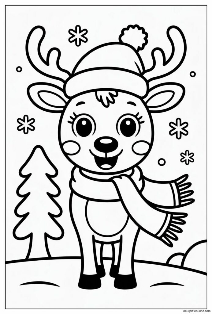 kerst-rendier-kleurplaat-van-een-schattig-rendier-met-een-kerstmuts-en-sjaal-ca95ce98-f759-4f26-a37e-afac4e98433d.png