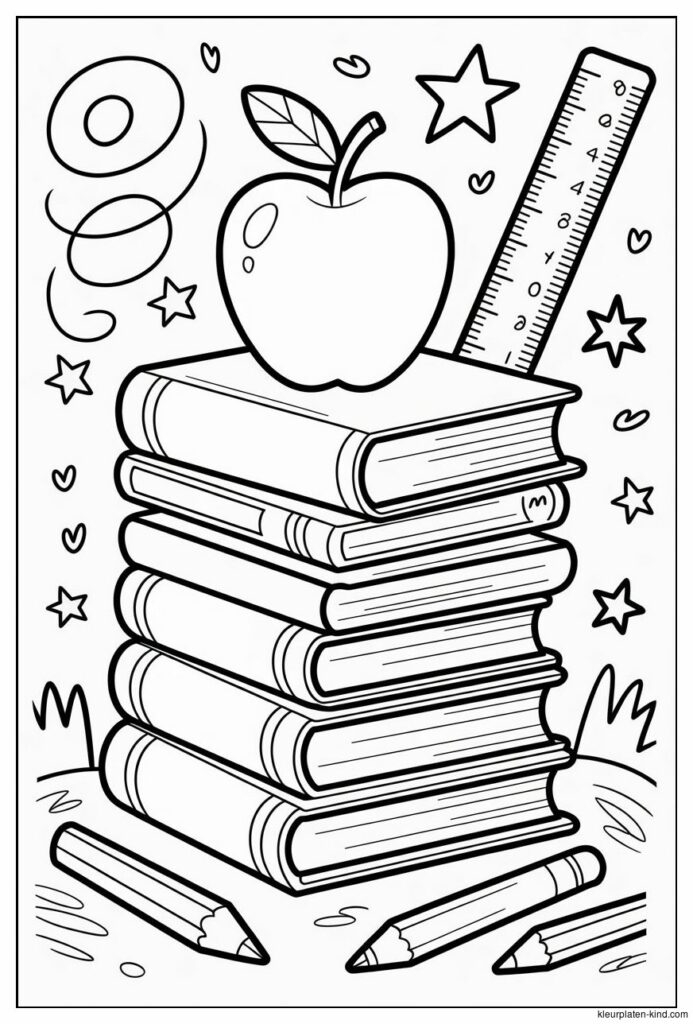 kleurplaat-met-een-stapel-boeken-een-appel-en-een-liniaal-als-schoolspullen-0cb09c18-827f-4e47-b6e8-6211a416fe59.png
