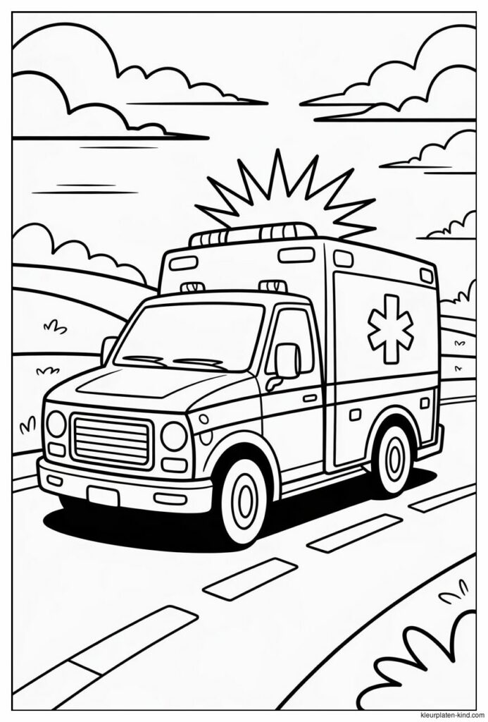 kleurplaat-van-een-ambulance-met-zwaailichten-die-over-de-weg-rijdt-04247797-30ac-456e-970e-18b999c7578f.png