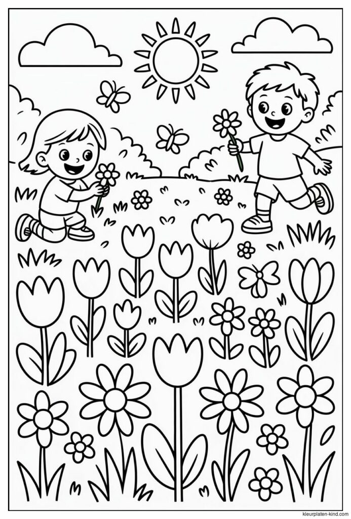 kleurplaat-van-een-bloemenweide-waarin-kinderen-bloemen-plukken-en-spelen-3bad0547-3205-439c-8910-b6e3e935ba11.png