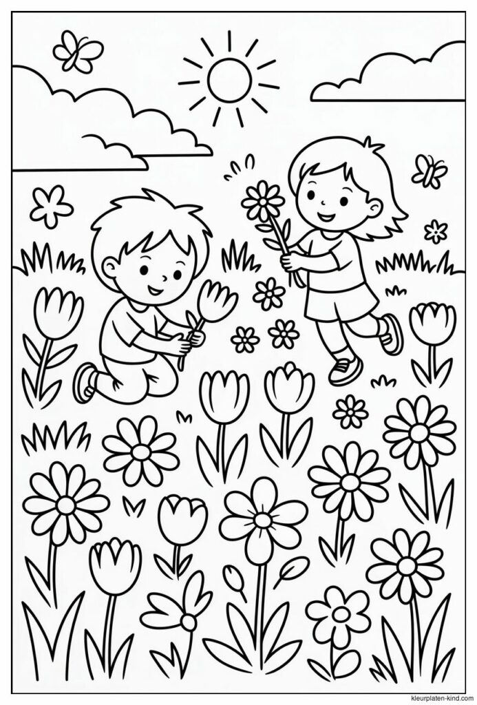 kleurplaat-van-een-bloemenweide-waarin-kinderen-bloemen-plukken-en-spelen-d2dd893b-e1b7-4d83-b08b-3024953c83a4.png