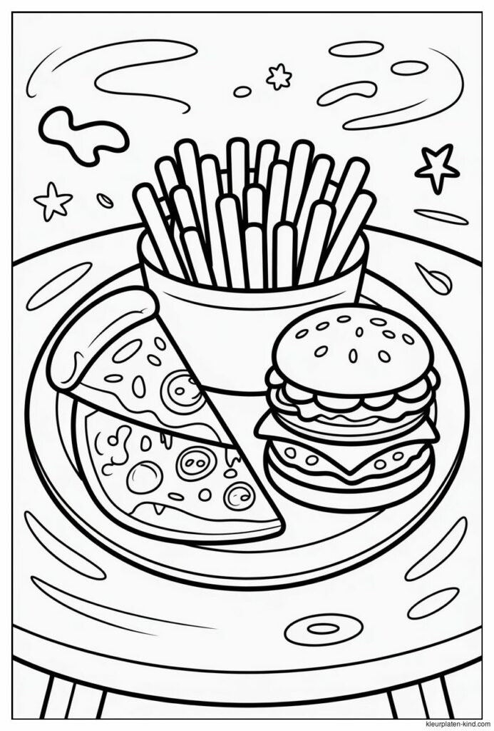 kleurplaat-van-een-bord-vol-pizza-frietjes-en-hamburger-a8059d92-0ce2-446b-935b-70e14dfb7e00.png