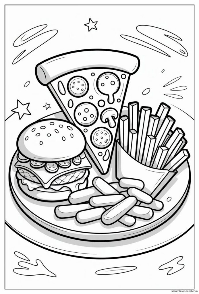 kleurplaat-van-een-bord-vol-pizza-frietjes-en-hamburger-c1c064e3-2ea3-4f93-a0a8-bdbf3303f684.png