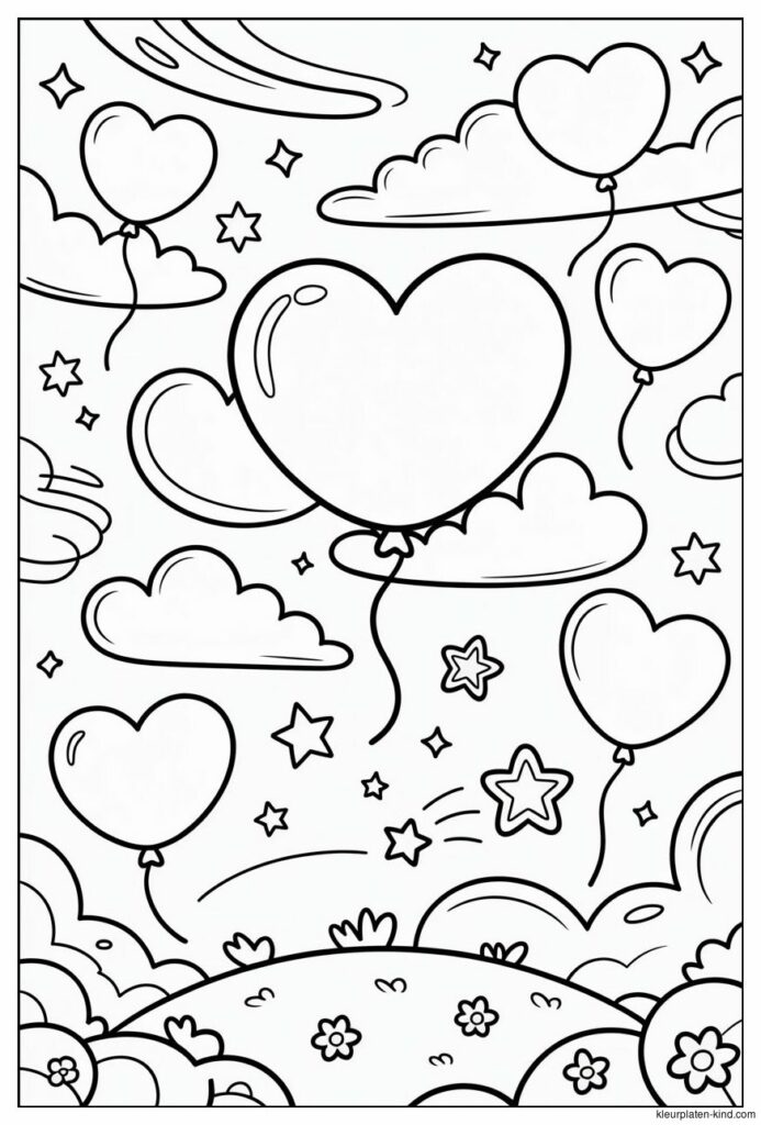 kleurplaat-van-een-fantasie-sky-met-ballonnen-sterretjes-en-wolken-in-hartjesvorm-17d674be-9867-4e90-8510-3d1a410b2d43.png