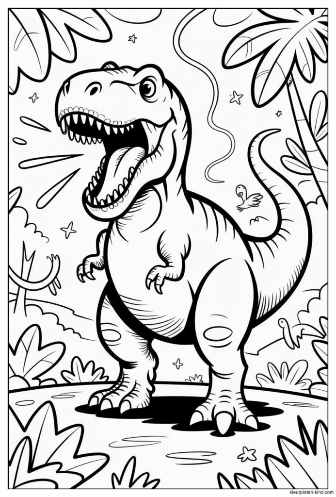 kleurplaat-van-een-grote-t-rex-die-luid-brult-in-de-jungle-79f81ff5-0a54-407d-8def-6a876a90e83b.png