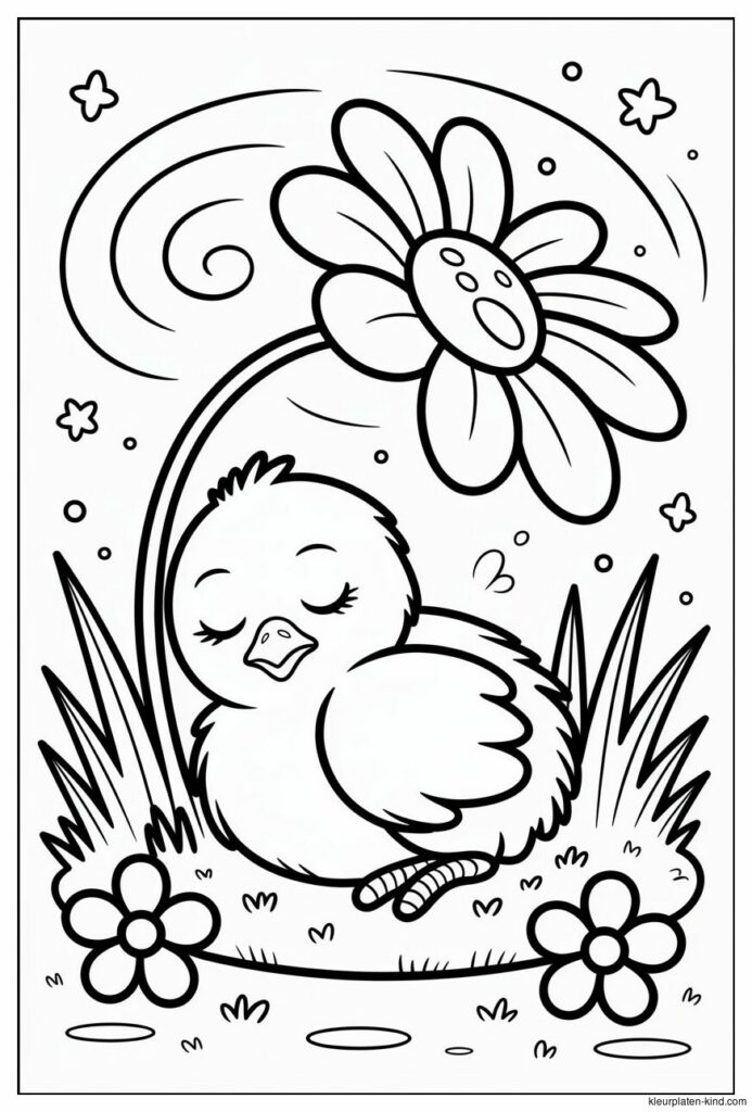 kleurplaat-van-een-slapend-kuiken-onder-een-grote-bloem-85b035eb-ce48-4ff2-8d75-741cd6220afa.png