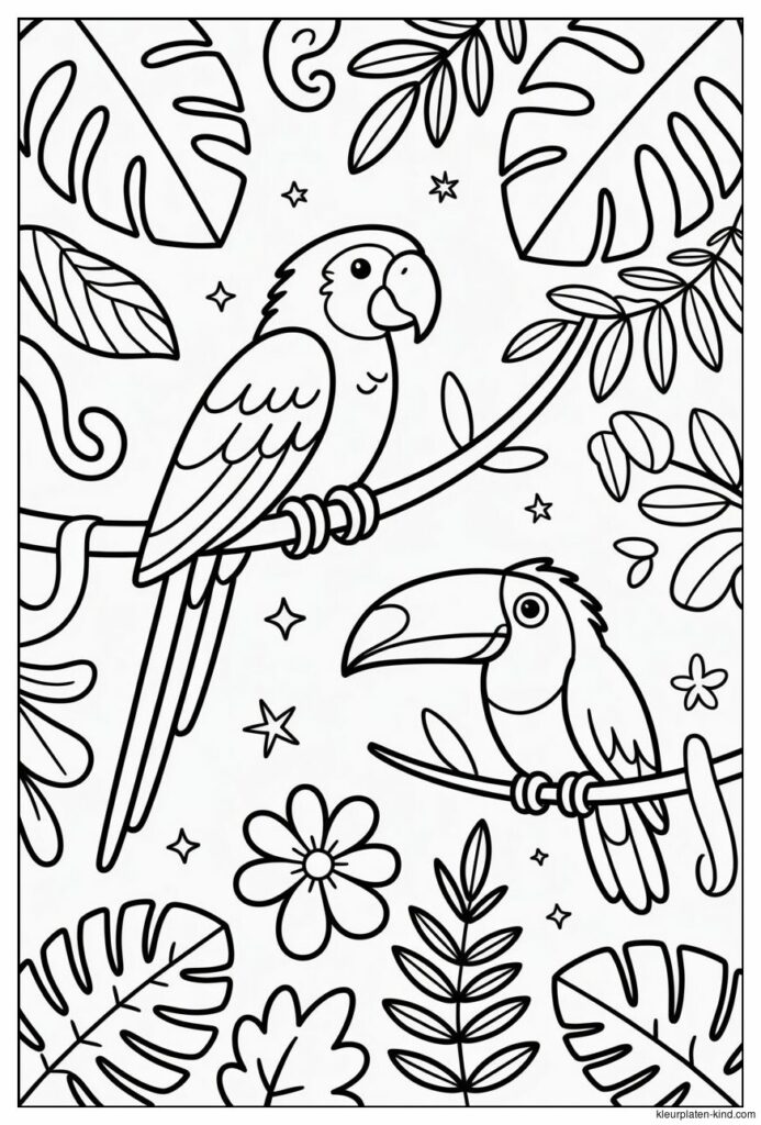 kleurplaat-van-kleurrijke-junglevogels-zoals-papegaaien-en-toekans-in-de-bomen-79bca277-523d-4715-b204-8b8c7f0f8758.png