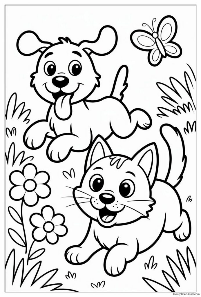 kleurplaat-waarin-een-hond-en-kat-vrolijk-samen-spelen-in-de-tuin-01d97ef1-4e48-44c1-9da6-a6b661148351.png