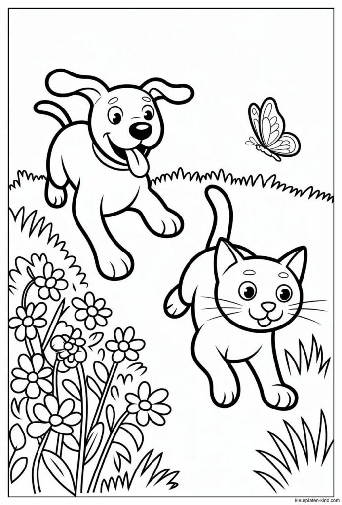 kleurplaat-waarin-een-hond-en-kat-vrolijk-samen-spelen-in-de-tuin-db2cf861-8a96-4202-9b75-a7afd6d1098f.png