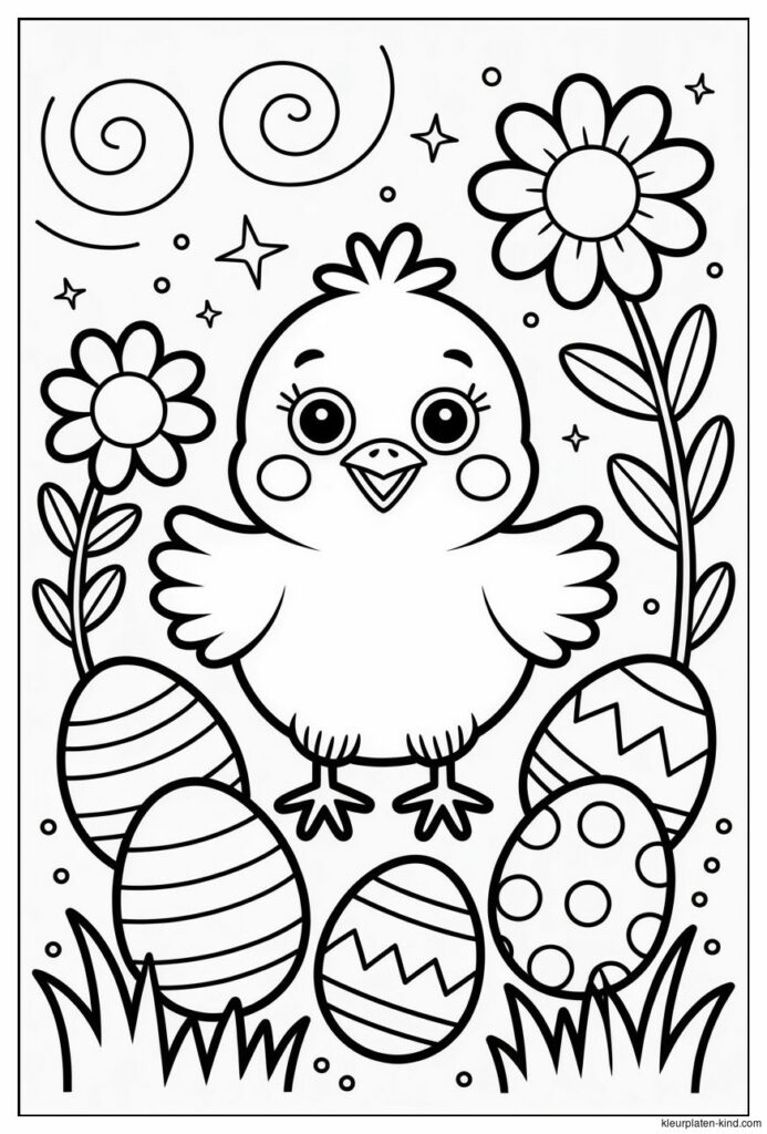 kleurplaat-waarin-een-kuiken-met-bloemen-en-paaseitjes-zit-6e427f6c-fa65-45a2-babd-793da3bb5db3.png