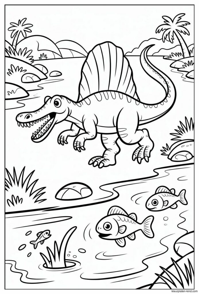 kleurplaat-waarin-een-spinosaurus-langs-een-rivier-loopt-op-jacht-naar-vis-483604d7-0602-4f08-b3c5-5aa2c89049dd.png