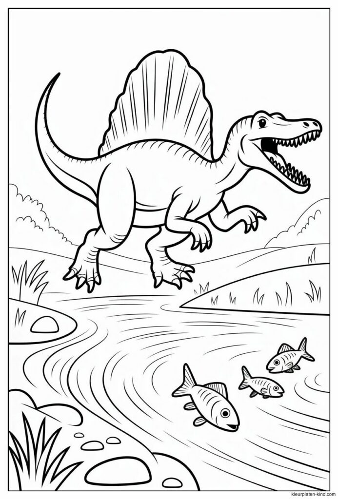 kleurplaat-waarin-een-spinosaurus-langs-een-rivier-loopt-op-jacht-naar-vis-55c35804-6e60-45f9-99f2-459e5fb5f56d.png