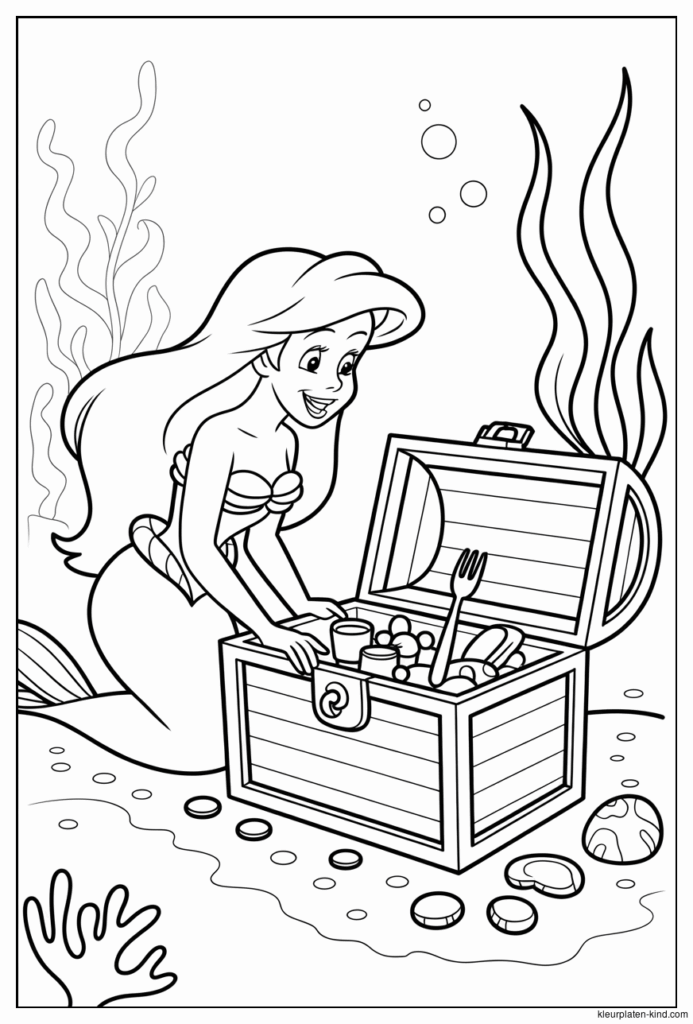 little-mermaid-kleurplaat-van-ariel-die-haar-schatkist-met-vondsten-bekijkt-ba867e19-9585-4b38-bed0-1c8befc260e8.png