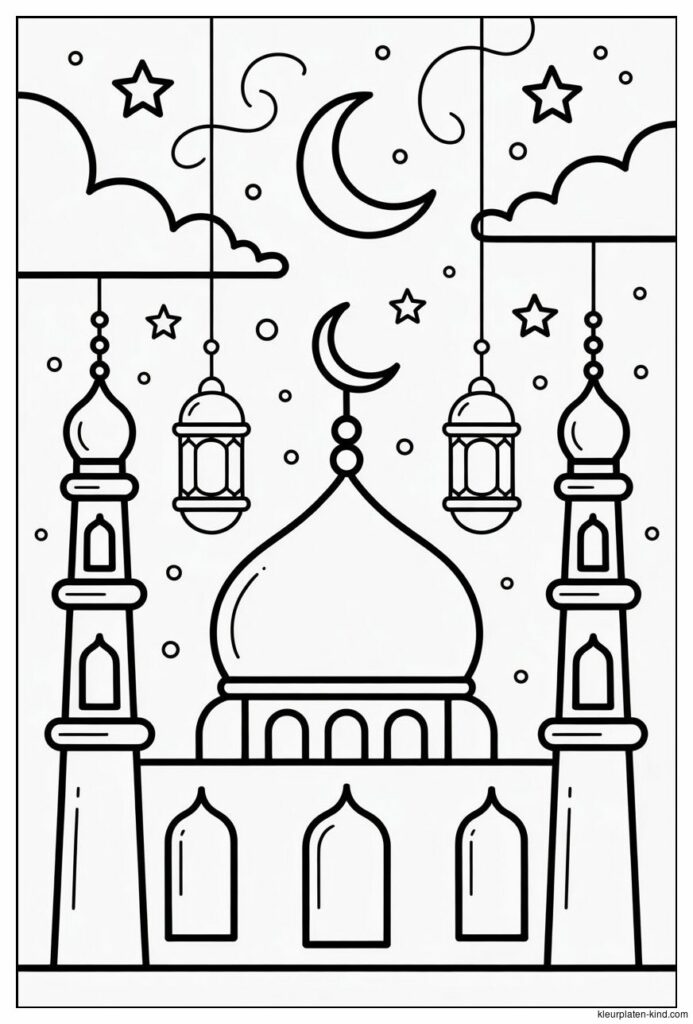 ramadan-kleurplaat-waarin-een-moskee-prachtig-verlicht-is-in-de-avond-01b116ad-3a4f-4efe-8c1a-ccf52cb58479.png