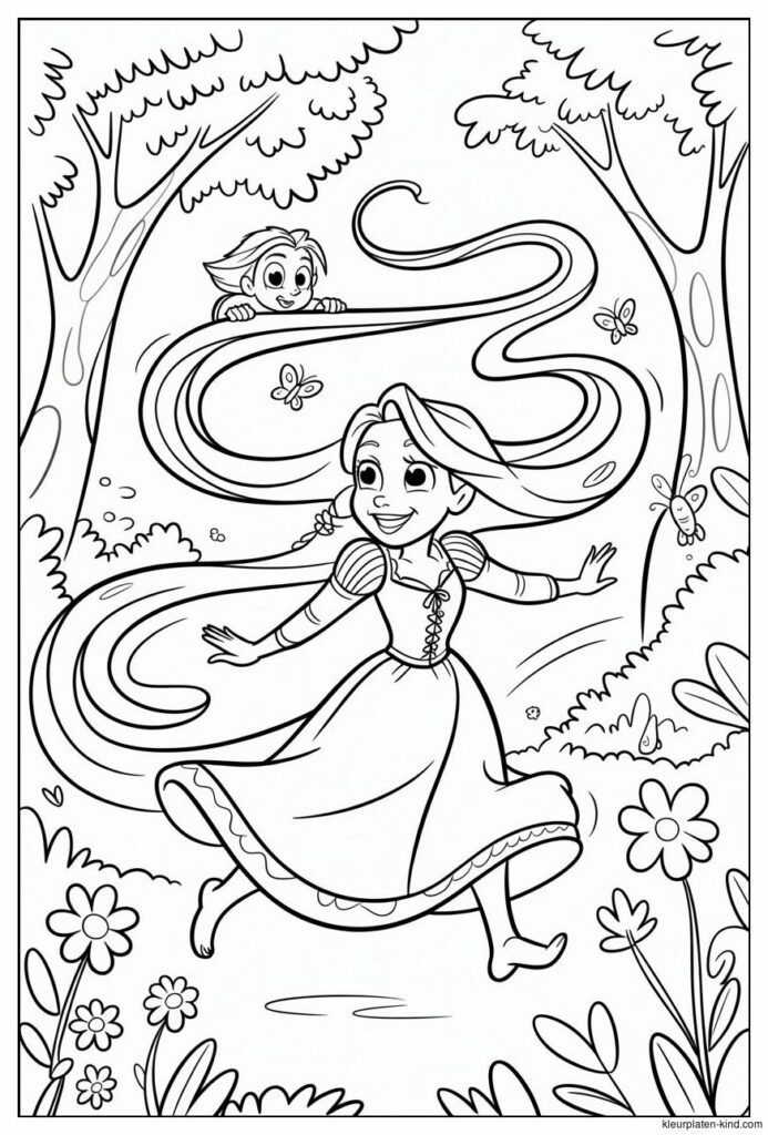 rapunzel-kleurplaat-waarin-ze-door-het-bos-rent-met-haar-haar-achter-zich-aan-31f92efb-071b-4da1-84a3-9ca08d8df596.png