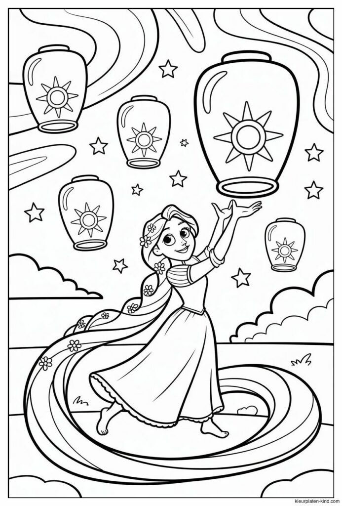 rapunzel-kleurplaat-waarin-ze-lantaarns-omhoog-laat-9820a733-42c2-45fb-9908-c1c134fdc200.png