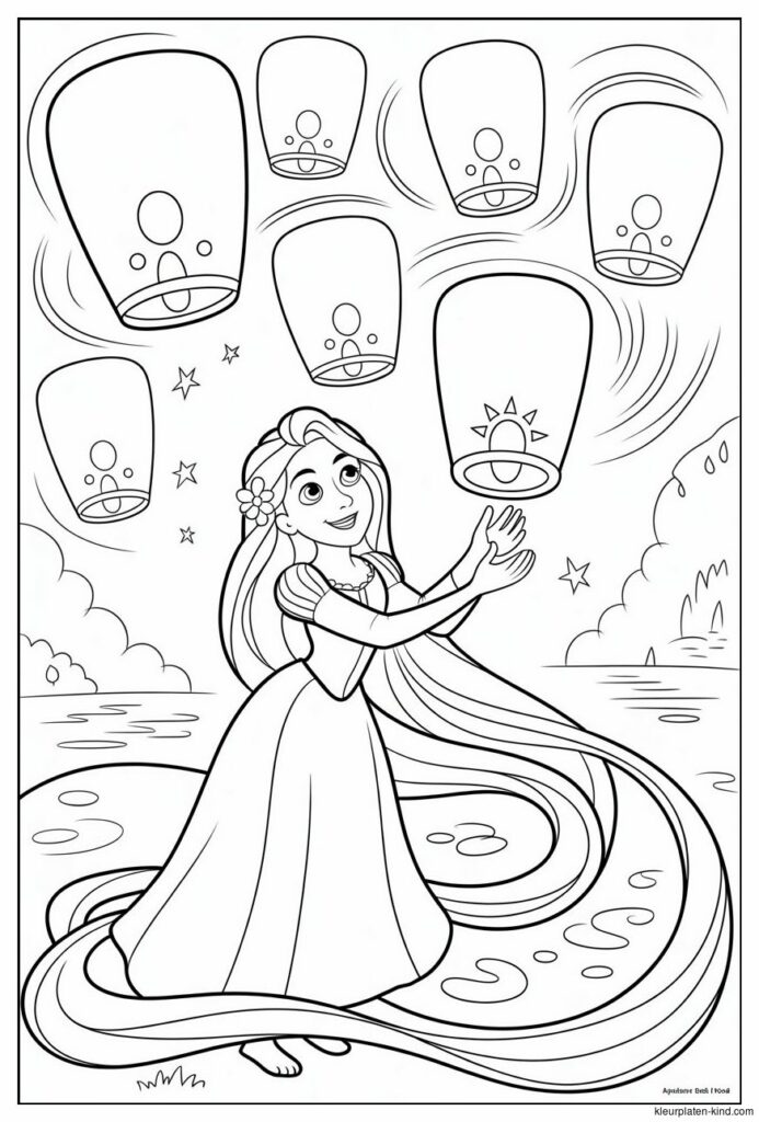 rapunzel-kleurplaat-waarin-ze-lantaarns-omhoog-laat-d2022526-91a7-4a91-ab13-fa90e2b682fd.png