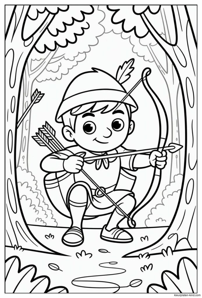 robin-hood-kleurplaat-waarin-hij-met-pijl-en-boog-in-het-bos-sluipt-1a042bb2-4c9f-4bc5-bb39-5ce204ba5ced.png