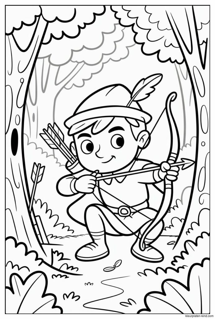 robin-hood-kleurplaat-waarin-hij-met-pijl-en-boog-in-het-bos-sluipt-c2257a88-e0c0-4677-bdbf-af8d517a43ff.png