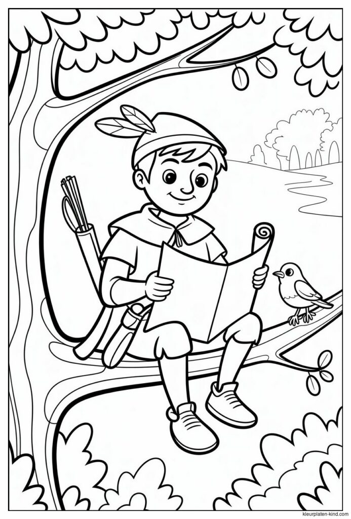 robin-hood-kleurplaat-waarin-hij-op-een-boomtak-zit-en-zijn-volgende-avontuur-plant-00af2199-fe05-4370-9a17-944ac815f6f6.png