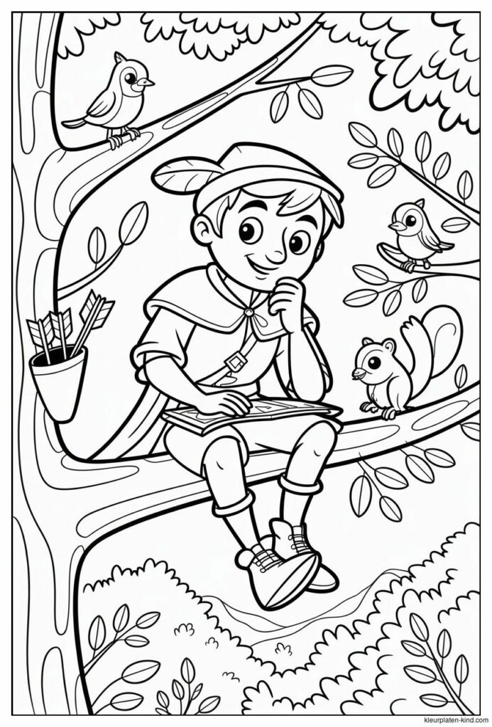 robin-hood-kleurplaat-waarin-hij-op-een-boomtak-zit-en-zijn-volgende-avontuur-plant-f1dff634-2ceb-4f51-8aa8-f3c9f19e4add.png