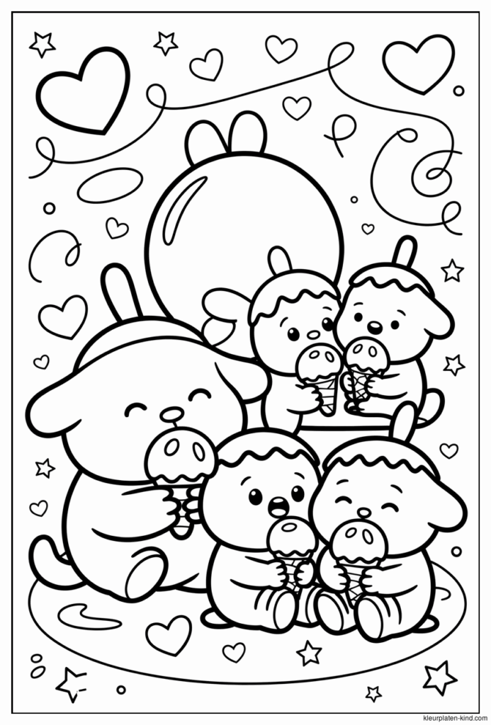 sanrio-kleurplaat-waarin-pompompurin-met-vrienden-ijsjes-eet-d81546b0-daeb-483d-ad04-93b0e1a92b1c.png