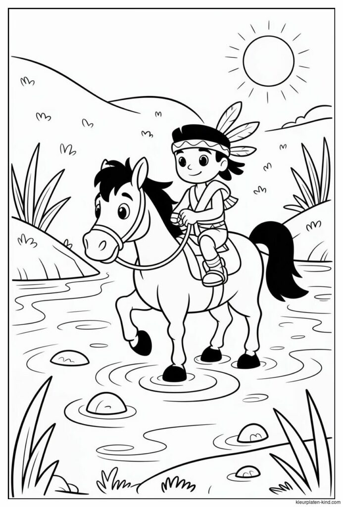 yakari-kleurplaat-waarin-yakari-een-rivier-oversteekt-met-zijn-paard-555c9c7e-17b1-468b-be4a-950c18beda1b.png