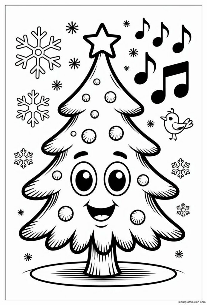 cartoon-kerstboom-met-sneeuwvlokken-en-kerstliedjes-eromheen-459764ff-ae60-4736-b4f3-b4fcd5496120.png