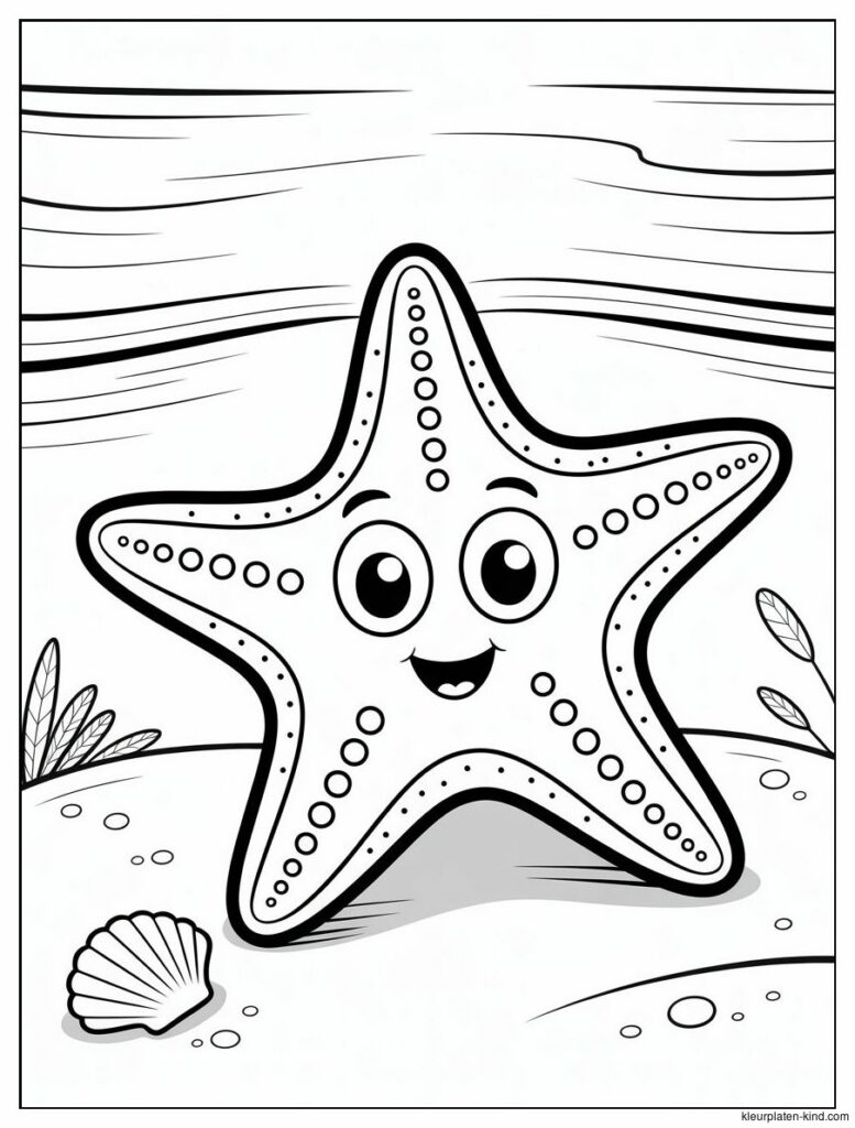 cartoon-zeester-met-gezichtje-en-vrolijke-ogen-op-een-zandstrand-7f7124e0-7059-4589-9e94-5c5795ba2f09.png