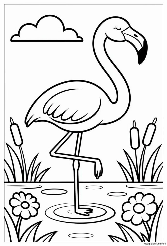 flamingo-die-op-een-poot-staat-in-het-water-met-riet-en-bloemen-a1ad7d9a-00b8-465e-8d54-fc39ff9ebb1d.png