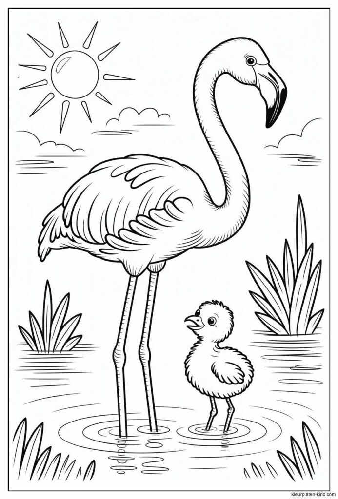 flamingo-met-kuikentje-aan-haar-zijde-in-een-moerasvol-zonlicht-3a20315b-03b9-458d-9cc1-357512f800e2.png