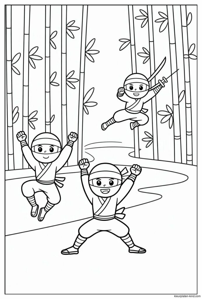 ninja-kleurplaat-waarin-meerdere-ninjas-samen-trainen-in-een-bamboebos-9b869b81-9c79-4b0b-b3f7-719693040f7c.jpeg