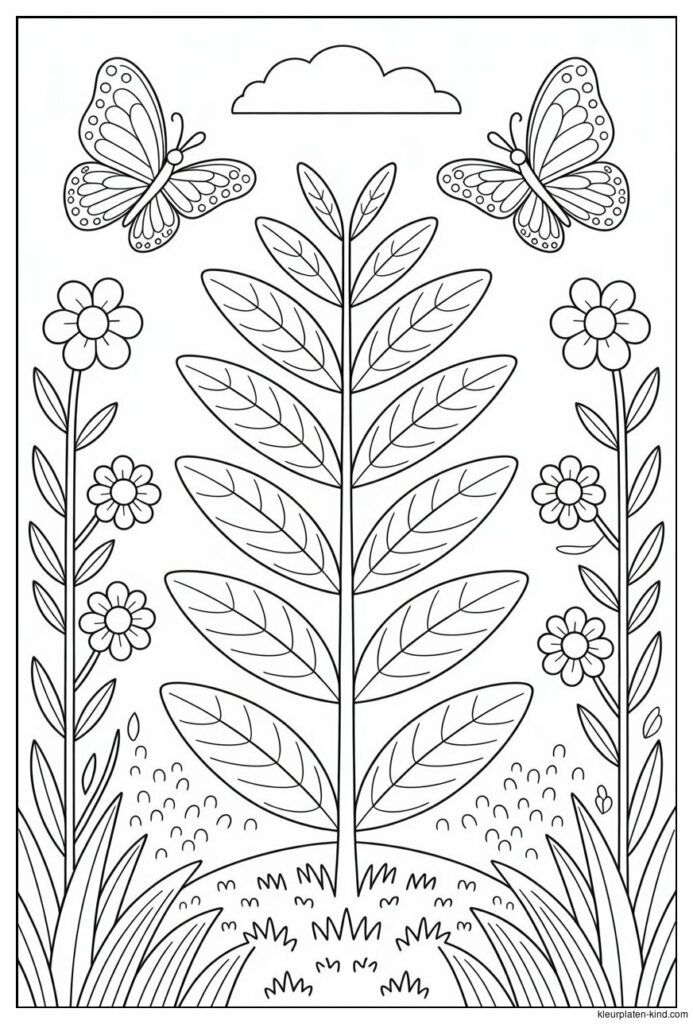 plant-in-een-tuin-met-bloemen-en-vlinders-eromheen-fe567581-ba57-468d-bafd-e32ce9e6fd53.jpeg