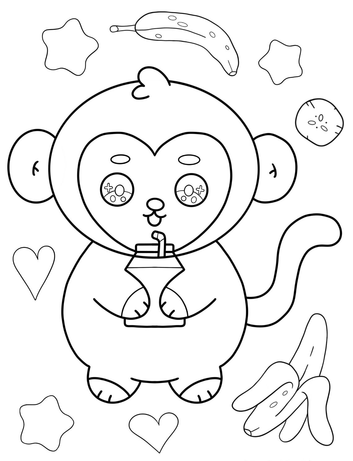 schattig-kawaii-afdrukken-aap-kleurplaten-downloaden.jpg