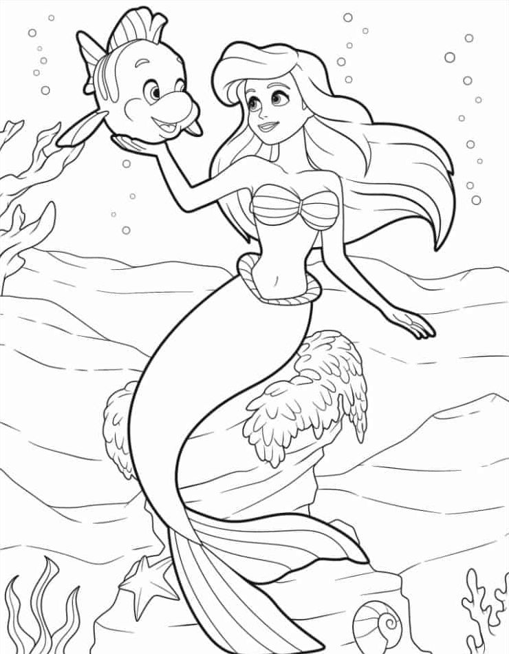 ariel-schattig-afdrukken-kawaii-kleurplaten-downloaden.jpg