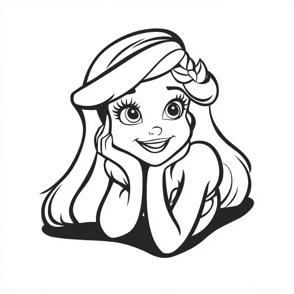 gratis-ariel-kleurplaten-mooi-schattig.jpg